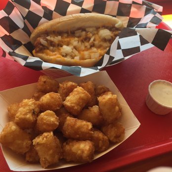 Joe Schmoe's - Chili cheese dog and tater tots - Ice Cream & Frozen Yogurt Near Me - Cypress, California