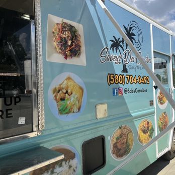 Saveur Des Caraibes - Close up of truck - Food Trucks Near Me - Durant, Oklahoma Saveur Des Caraibes - Close up of truck - Food Trucks Near Me - Durant, Oklahoma