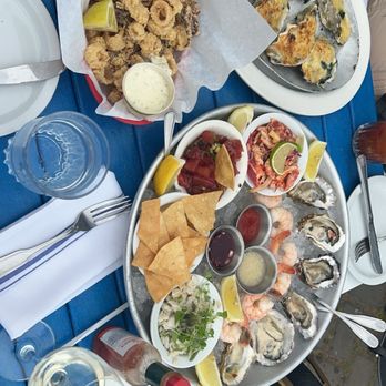 Sam's Chowder House - Captains Platter, Calamari, and Rockefeller Oysters - Seafood Near Me - Half Moon Bay, California Sam's Chowder House - Captains Platter, Calamari, and Rockefeller Oysters - Seafood Near Me - Half Moon Bay, California
