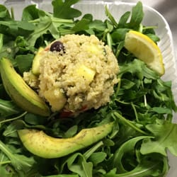 Valley View Cafe - Quinoa salad special. Not bad at all for $4.25!