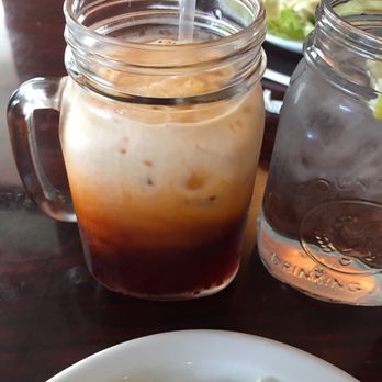 Thai T - Thai ice tea in mini mason jars - Thai Near Me - Rancho Cucamonga, California Thai T - Thai ice tea in mini mason jars - Thai Near Me - Rancho Cucamonga, California