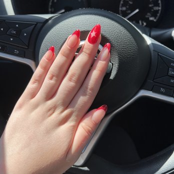 Junction Beauty - Structured gel manicure with designs - Nail Salons Near Me - Portland, Oregon