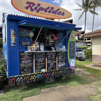 Riptides Shave Ice & Snacks - Shaved Ice Near Me - Koloa, Hawaii Riptides Shave Ice & Snacks - Shaved Ice Near Me - Koloa, Hawaii
