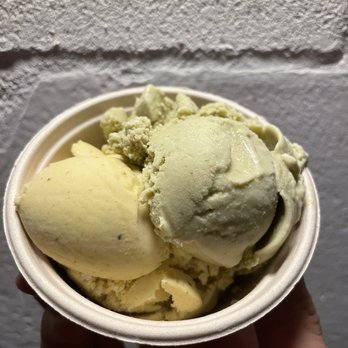 Gati - Golden milk and Thai basil ice cream - Ice Cream & Frozen Yogurt Near Me - Austin, Texas Gati - Golden milk and Thai basil ice cream - Ice Cream & Frozen Yogurt Near Me - Austin, Texas