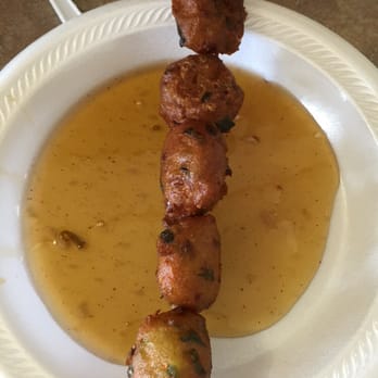 Maymar Norfolk - Fishball with sweet sauce - Filipino Near Me - Norfolk, Virginia