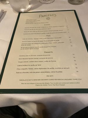 Menu photo 1 Parcelles Paris, 