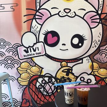 Vivi Bubble Tea Vienna - Milk & peach oolong tea - Bubble Tea Near Me - Vienna, Virginia Vivi Bubble Tea Vienna - Milk & peach oolong tea - Bubble Tea Near Me - Vienna, Virginia