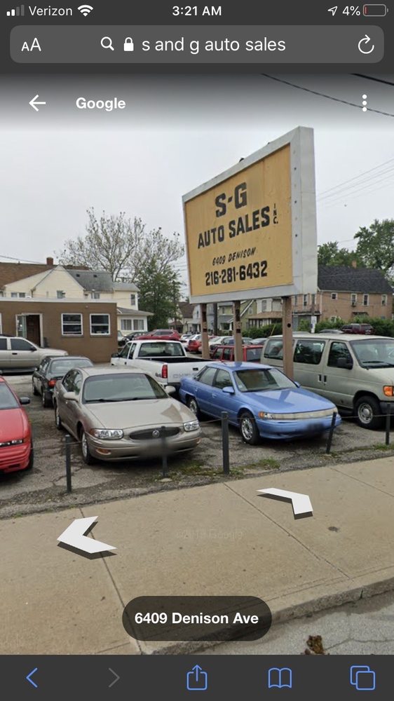 S & G AUTO SALES Updated September 2024 6409 Denison Ave, Cleveland