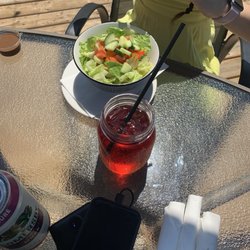 Blake's Memories of Muskoka - Salad and some kind of drink lol