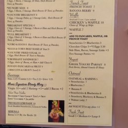 Great breakfast specials... Great breakfast specials...