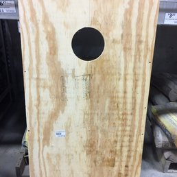 Finished corn hole game. I will paint it st home.