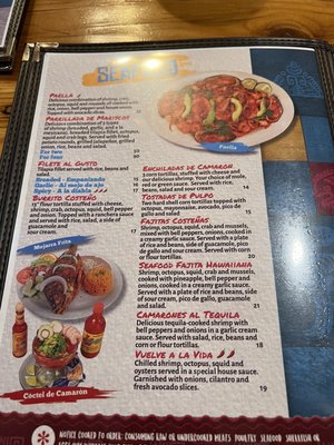 Menu photo 2 Maria’s Mexican Restaurant Marshall, WI Menu photo 2 Maria’s Mexican Restaurant Marshall, WI