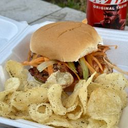 Bus Stop Grill - Buffalo Chicken Sandwich  @ColumbusFoodDude