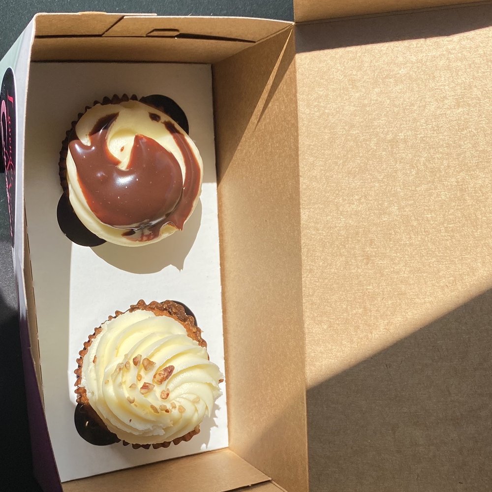 Lavender Moon Cupcakery - Boston cream on top Hummingbird below. - Bakeries Near Me - Alexandria, Virginia Lavender Moon Cupcakery - Boston cream on top Hummingbird below. - Bakeries Near Me - Alexandria, Virginia