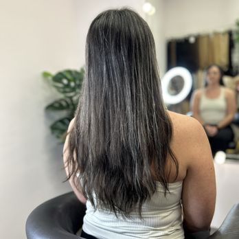 Silkflower Hair Extensions - After - Hair Extensions Near Me - Medford, Massachusetts Silkflower Hair Extensions - After - Hair Extensions Near Me - Medford, Massachusetts