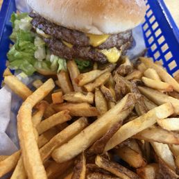 Double cheeseburger