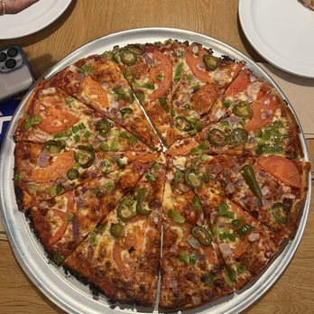 Cicero's Pizza - Spicy Vegetarian Pizza - Pizza Near Me - San Jose, California