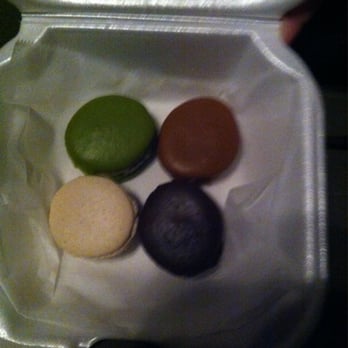 JJ's Bistro - My macaron's from JJ's, pistachio, coffee, vanilla, and chocolate...hope there yummy! - French Near Me - Ponte Vedra Beach, Florida JJ's Bistro - My macaron's from JJ's, pistachio, coffee, vanilla, and chocolate...hope there yummy! - French Near Me - Ponte Vedra Beach, Florida