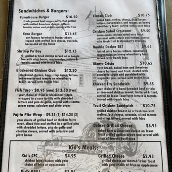 Farmhouse Cafe - American Near Me - Huntsville, Texas