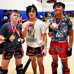 Outlaw Muay Thai - Outlaw Muay Thai IKF PMT Kids Champions