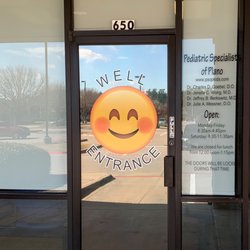 Pediatric Specialists of Plano - Well kid entrance