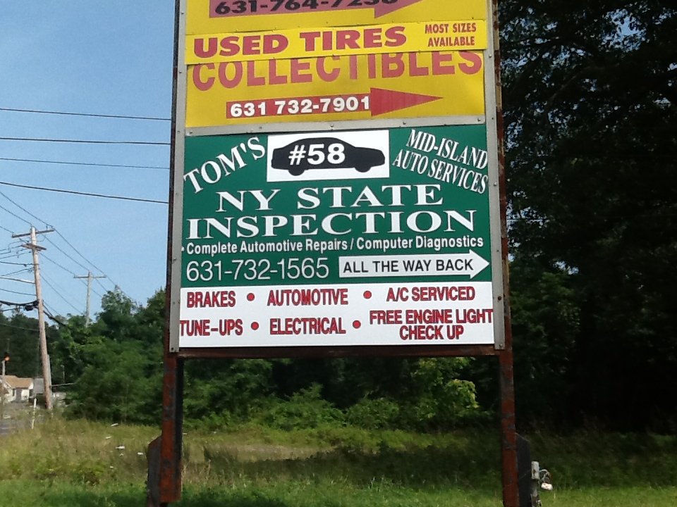 TOM’S MID ISLAND AUTO REPAIR Updated September 2024 58 Middle