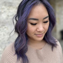 Buda Hair Extensions - Violet balayage