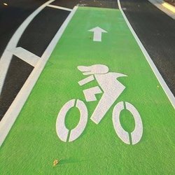 Interstate Traffic Control Products, Inc. - Custom stencil for the Shark Tank