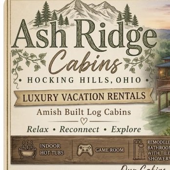 Ash Ridge Cabins - Hotels Near Me - Laurelville, Ohio