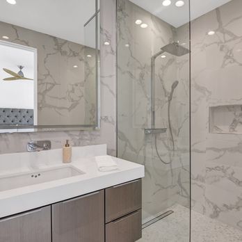 Elite Vanity - Carrara polishes porcelain tiles - Kitchen & Bath Near Me - Burbank, California Elite Vanity - Carrara polishes porcelain tiles - Kitchen & Bath Near Me - Burbank, California