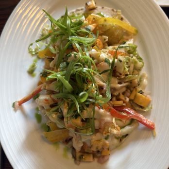 Moonshine 152 - Crispy Tempura Fish Tacos GRANDE (3 tacos) - New American Near Me - Boston, Massachusetts