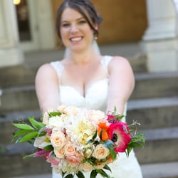 Pink Posey Design - loved my wedding bouquet