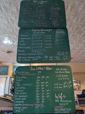 Menu photo 1 Mill Mountain Coffee And Tea Blacksburg, VA