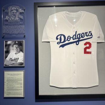 Dodger Stadium Tour - Tommy Lasorda's jersey - Tours Near Me - Los Angeles, California