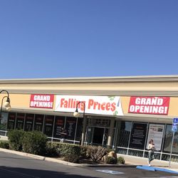 Falling Prices - Falling prices. Grand Opening. Next to El Patio at the old outlets in Tracy.