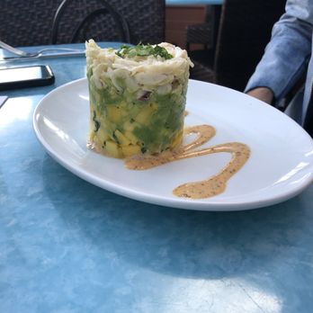 Deck 84 - Lump Crab Stack - a healthier option to the crab cake. Mayo has a bit of a kick to it. Very tasty and fresh! - New American Near Me - Delray Beach, Florida Deck 84 - Lump Crab Stack - a healthier option to the crab cake. Mayo has a bit of a kick to it. Very tasty and fresh! - New American Near Me - Delray Beach, Florida