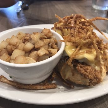 Hash Kitchen - Fried chicken benedict - Breakfast & Brunch Near Me - Scottsdale, Arizona