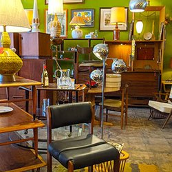 Inside Mid Century Store