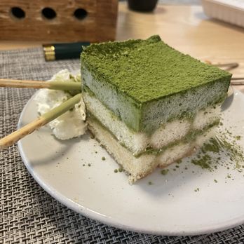 Jinzen - Matcha Tiramisu - Asian Fusion Near Me - Clayton, Missouri