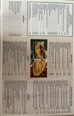 Menu photo 1 Luigi's Italian Cafe Mount Pleasant, TX