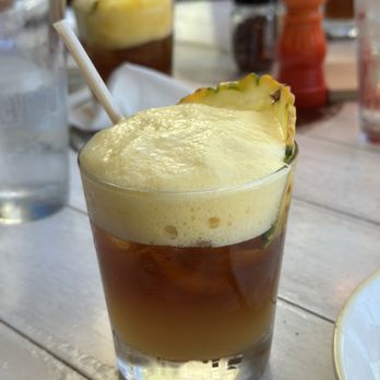 Monkeypod Kitchen - Mai Tai - strong and foamy! - Tacos Near Me - Honolulu, Hawaii