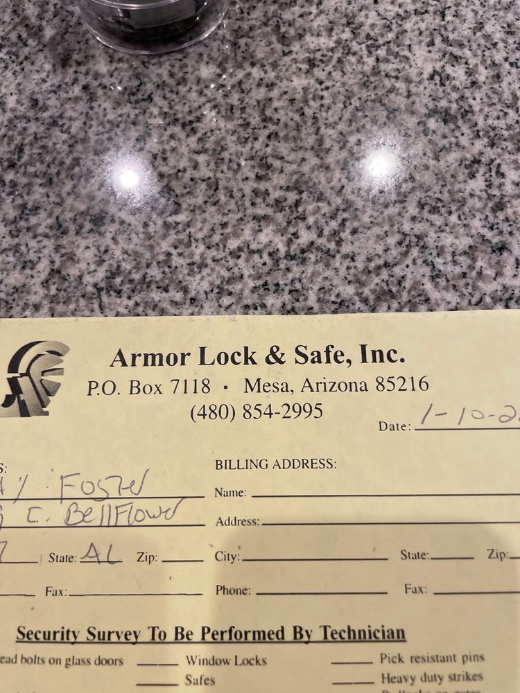 ARMOR LOCK & SAFE Updated September 2024 13 Reviews 100 S Power
