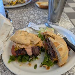 Bacon, cheeseburger Bacon, cheeseburger