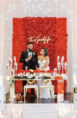Spotlighting Our Happy Couples - We specialize in understanding the vision our clients have in mind and creating the floral arrangements that suit their style and desires. Our clients appreciate that it’s not just about telling them what we can do, but rather seeing it through our designs and mockups. It’s that level of detail that sets us apart.