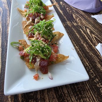 The Fish Hopper - Wonton pokie tacos - Seafood Near Me - Monterey, California