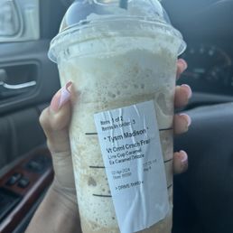 Caramel ribbon crunch.