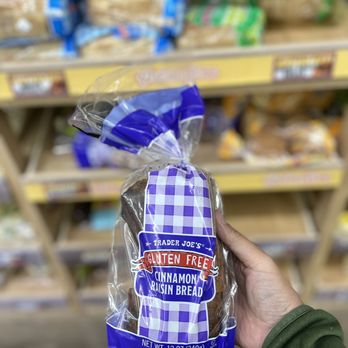 Trader Joe's - The best cinnamon raisin bread in the world; Oh, and it's Gluten Free! - Grocery Near Me - Morgan Hill, California