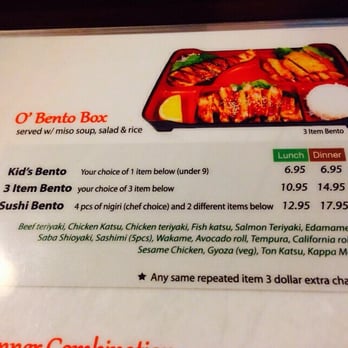 O' Sushi - Lunch specials - Sushi Bars Near Me - Newark, California O' Sushi - Lunch specials - Sushi Bars Near Me - Newark, California