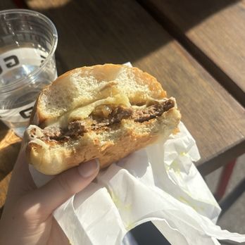 Gott's Ferry Building - Gruyère and Carmelized onion impossible burger - Burgers Near Me - San Francisco, California