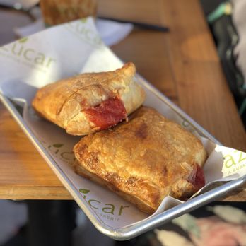 Azucar - Fresh out of the oven cheese guava pastries! Yummmyyyy - Bakeries Near Me - Ocean Beach, California Azucar - Fresh out of the oven cheese guava pastries! Yummmyyyy - Bakeries Near Me - Ocean Beach, California